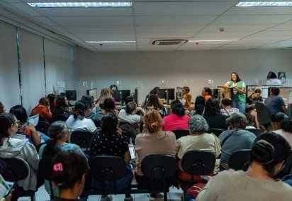 As participantes ter&atilde;o acesso a servi&ccedil;os nas &aacute;reas de direitos, sa&uacute;de, assist&ecirc;ncia social, beleza, autoestima, autocuidado, cidadania e prote&ccedil;&atilde;o &agrave;s mulheres -  (crédito: Divulga&ccedil;&atilde;o: DPDF) -As participantes ter&atilde;o acesso a servi&ccedil;os nas &aacute;reas de direitos, sa&uacute;de, assist&ecirc;ncia social, beleza, autoestima, autocuidado, cidadania e prote&ccedil;&atilde;o &agrave;s mulheres -  (crédito: Divulga&ccedil;&atilde;o: DPDF)