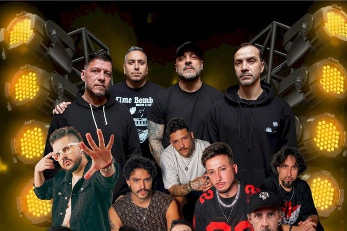 Dead Fish, Pe Lanza, Hateen, HEVO84 e Replace se unem na Festa Retrô 2Mil - (crédito: TMJBrazil) Dead Fish, Pe Lanza, Hateen, HEVO84 e Replace se unem na Festa Retrô 2Mil - (crédito: TMJBrazil)