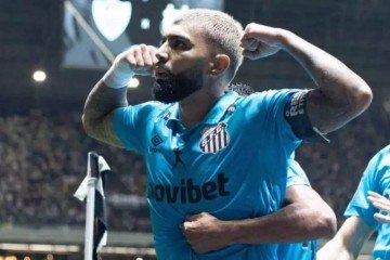 Gabigol tem seis gols contra o S&atilde;o Paulo no Morumbis -  (crédito: Marcelo Cortes / CRF)