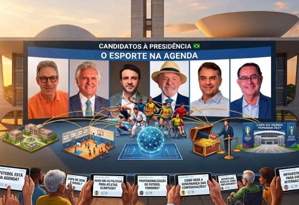 Montagem sobre fotos do TSE