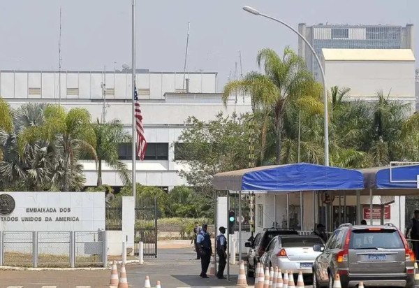 Embaixada dos Estados Unidos no Brasil  -  (crédito: Marcello Casal Jr/Agência Brasil)