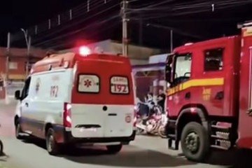 O sinistro de trânsito aconteceu na Quadra Norte M 8, em Ceilândia, na noite deste sábado (3/10) -  (crédito: Reprodução/Ceilândia Muita Treta)
