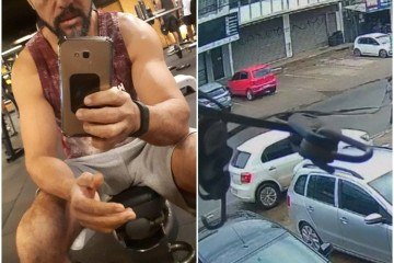 Moisés Ribeiro de Araújo, dono do Restaurante Gordeixos: momento do crime foi flagrado por câmeras de segurança -  (crédito: Arquivo Pessoal/Material cedido ao Correio)
