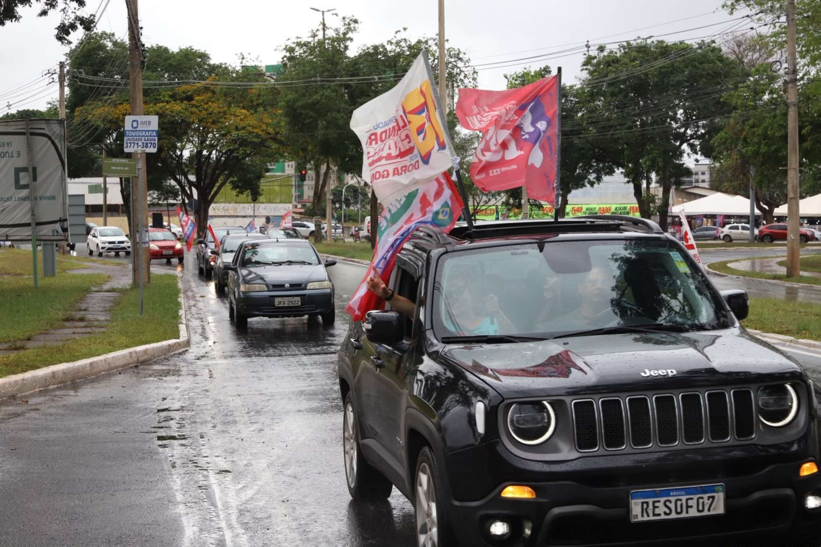 &Uacute;ltimo dia de campanha do candidato ao Governo do Distrito Federal, Leandro Grass (PT)
