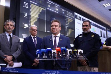 'Assuntos como esse merecem cuidado, escrutínio, uma pesquisa correta, para que nós não tenhamos nenhum alarde antes', disse o ministro da Justiça - (crédito: Ascom MJSP) 'Assuntos como esse merecem cuidado, escrutínio, uma pesquisa correta, para que nós não tenhamos nenhum alarde antes', disse o ministro da Justiça - (crédito: Ascom MJSP)