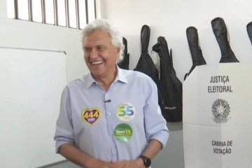 Após votar Caiado afirmou estar com a sensação de 'dever cumprido' - (crédito: Reprodução) Após votar Caiado afirmou estar com a sensação de 'dever cumprido' - (crédito: Reprodução)