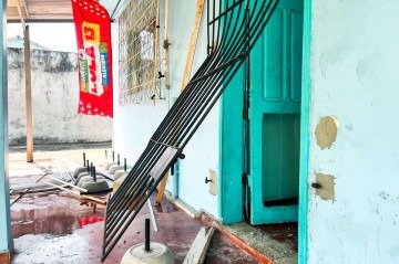 Sede do diretório estadual do PT no Amapá foi invadida e depredada - (crédito: Divulgação) Sede do diretório estadual do PT no Amapá foi invadida e depredada - (crédito: Divulgação)