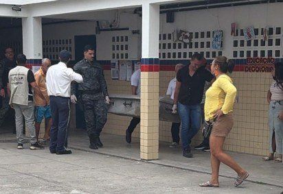 Homem morre durante votação -  (crédito: Reprodução)