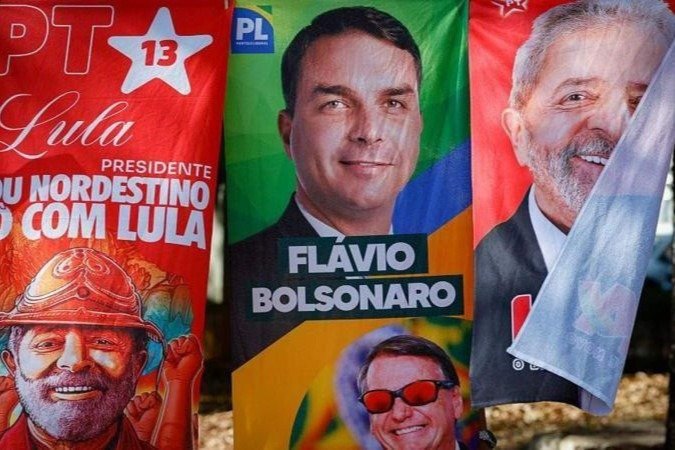 Postura em relação aos EUA é outro ponto de divergência entre Lula e Flávio - (crédito: Getty) Postura em relação aos EUA é outro ponto de divergência entre Lula e Flávio - (crédito: Getty)