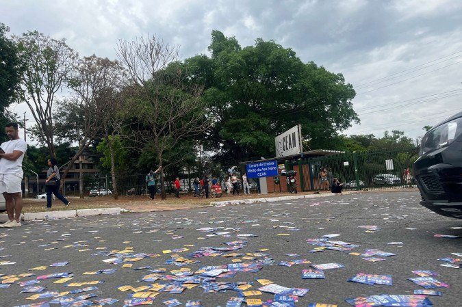 Prática é proibida e pode configurar crime eleitoral - (crédito: Gabriela Cidade) Prática é proibida e pode configurar crime eleitoral - (crédito: Gabriela Cidade)