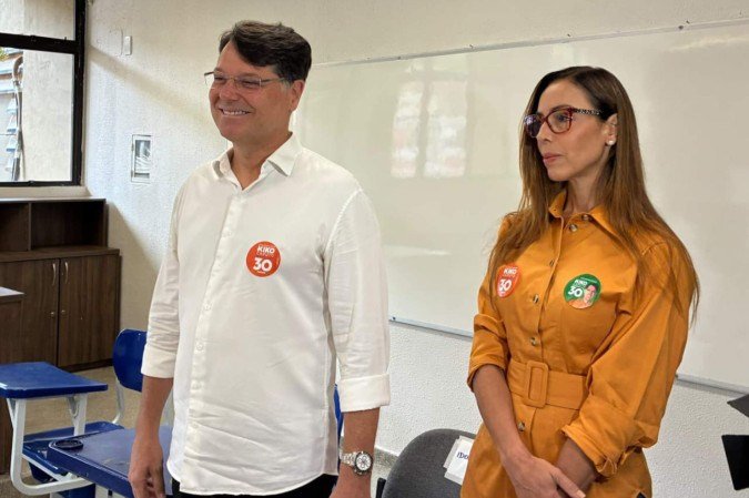 Kiko Caputo e a esposa Jana Caputo - (crédito: Beatriz Mascarenhas) Kiko Caputo e a esposa Jana Caputo - (crédito: Beatriz Mascarenhas)