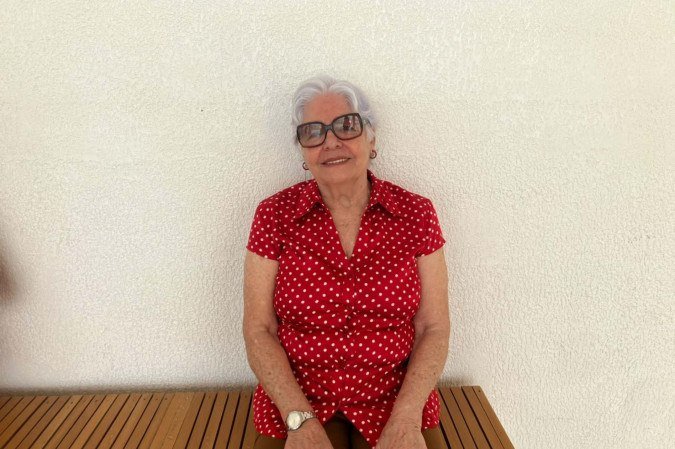 Rosa Maria, de 72 anos, fez questão de ir votar