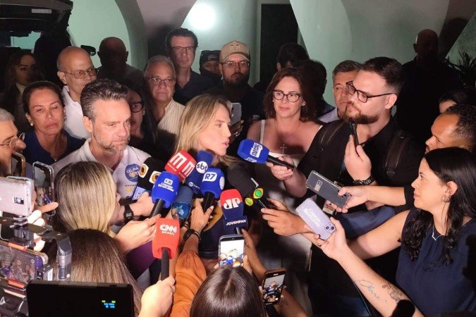 Celina Leão (PP) celebra resultado no primeiro turno - (crédito: Ed Alves/CB/D.A Press) Celina Leão (PP) celebra resultado no primeiro turno - (crédito: Ed Alves/CB/D.A Press)