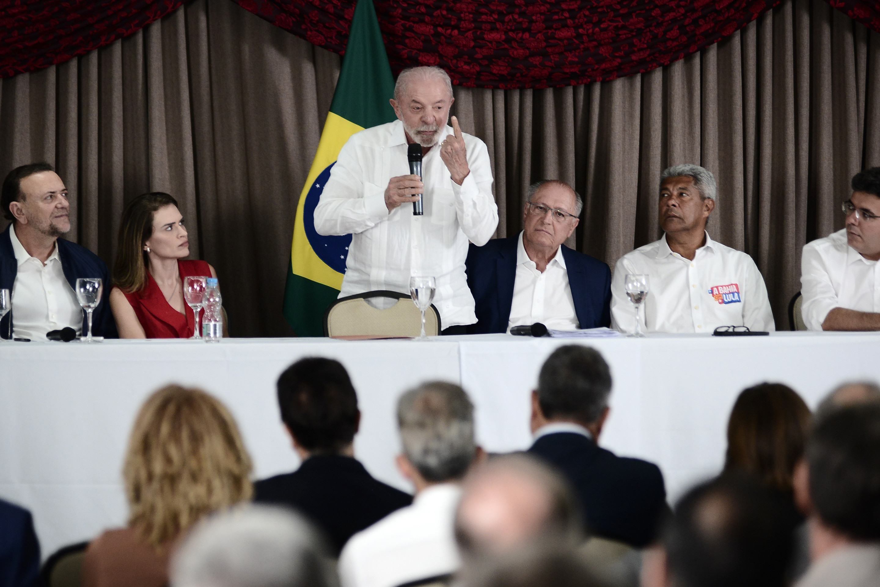 Lula durante reunião da coordenação: 'Nós temos que procurar o que nós não fizemos corretamente' -  (crédito:  Minervino Junior CB/DA Press)