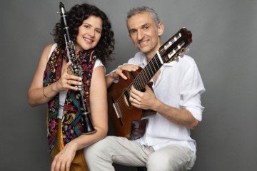Anat Cohen e Marcello Gonçalves - (crédito: Divulgação) Anat Cohen e Marcello Gonçalves - (crédito: Divulgação)