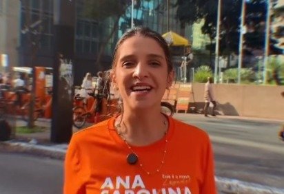 Ana Carolina perdeu a filha tragicamente e, por causa disso, entrou para a política. Veradora, conseguiu, agora, se eleger deputada federal por São Paulo -  (crédito: Instagram pessoal)