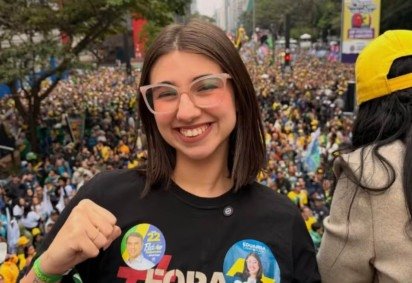 Campopiano recebeu 1,9 milhão de votos no domingo (4/10) e se tornou a mulher mais votada para a Assembleia Legislativa de São Paulo -  (crédito: Reprodução/ Redes sociais ) -Campopiano recebeu 1,9 milhão de votos no domingo (4/10) e se tornou a mulher mais votada para a Assembleia Legislativa de São Paulo -  (crédito: Reprodução/ Redes sociais )
