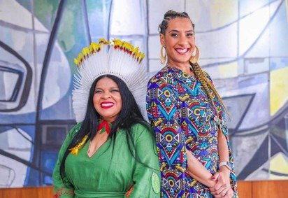 Sônia Guajajara e Anielle Franco garantiram vagas na Câmara dos Deputados, após deixarem o primeiro escalão do governo Lula -  (crédito: Ricardo Stuckert) -Sônia Guajajara e Anielle Franco garantiram vagas na Câmara dos Deputados, após deixarem o primeiro escalão do governo Lula -  (crédito: Ricardo Stuckert)