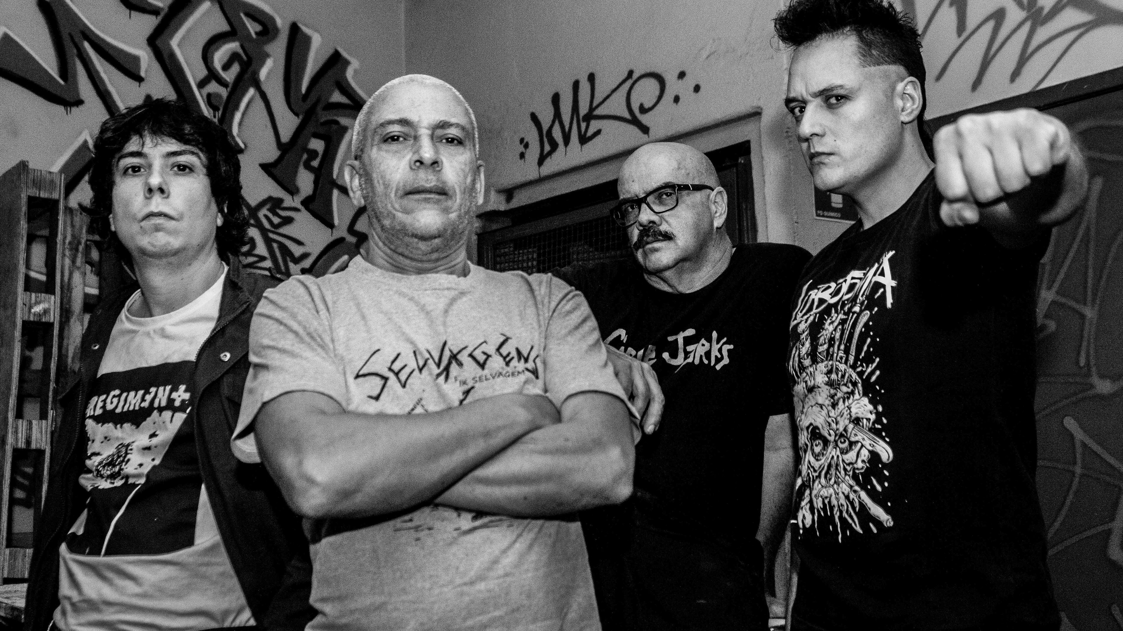 A banda Selvagens, uma das atra&ccedil;&otilde;es do QZO Festival, em registro antes do evento. -  (crédito: Divulga&ccedil;&atilde;o)