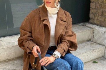 A camurça, hoje, é um dos grandes clássicos da moda -  (crédito: Reprodução/ Pinterest (@thisalana))