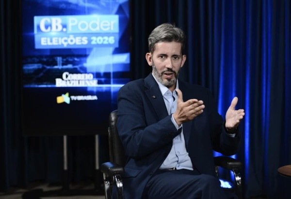 Leandro Grass (PT), candidato ao GDF, participa, nesta ter&ccedil;a-feira (6/10), do CB. Poder especial das Elei&ccedil;&otilde;es 2026 -  (crédito: Minervino J&uacute;nior/C.B/D.A Press)