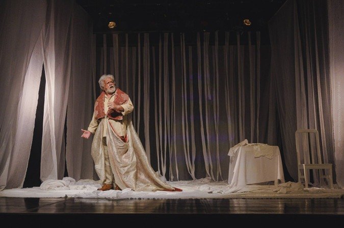 Humberto Pedrancini vive o rei Lear