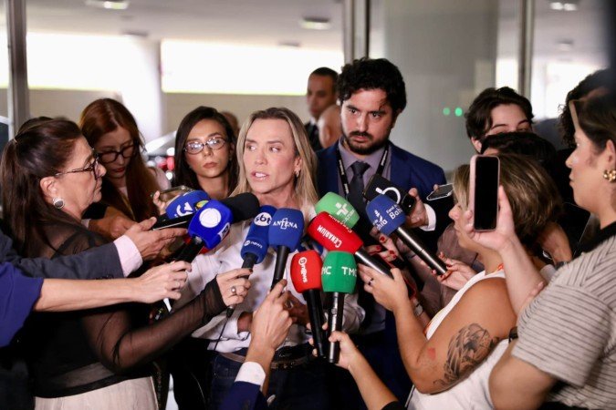 Celina Leão (PP) diz que pena para crimes sexuais pode ser mais rígida - (crédito: Vinicius Saiki) Celina Leão (PP) diz que pena para crimes sexuais pode ser mais rígida - (crédito: Vinicius Saiki)