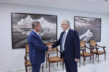 Marinho e Fachin reuniram-se terça-feira, mas encontro entre eles estava marcado antes do 1º turno da eleição   -  (crédito: Rosinei Coutinho/STF)