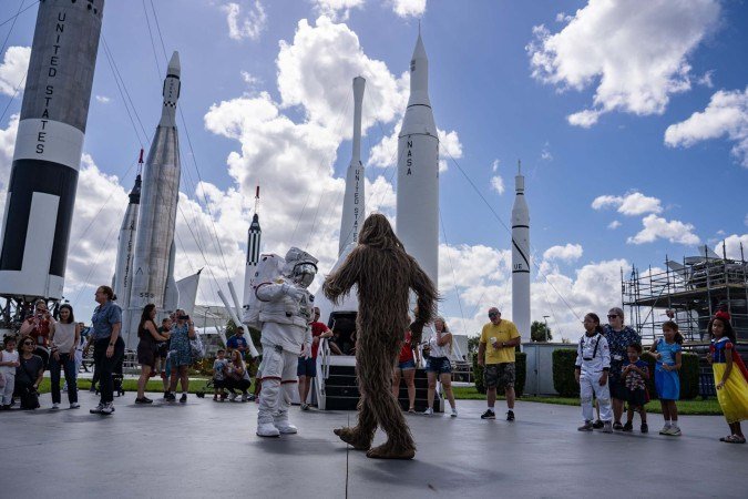 Entre foguetes e doces: Kennedy Space Center prepara Halloween especial na Flórida - (crédito: Uai Turismo) Entre foguetes e doces: Kennedy Space Center prepara Halloween especial na Flórida - (crédito: Uai Turismo)
