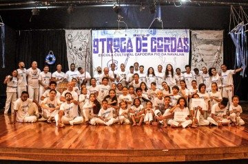 Encontro Nacional de Capoeira da Escola Cultural Capoeira Fio da Navalha - (crédito: Capoeira Fio da Navalha/Divulgação) Encontro Nacional de Capoeira da Escola Cultural Capoeira Fio da Navalha - (crédito: Capoeira Fio da Navalha/Divulgação)