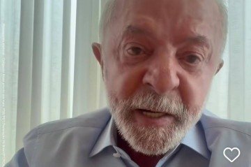 Lula fez questionamento em vídeo publicado nas redes sociais -  (crédito: Reprodução/Instagram)