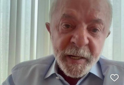Presidente Lula passou a publicar v&iacute;deos em formato selfie para se aproximar do eleitorado -  (crédito: Reprodu&ccedil;&atilde;o/Instagram)