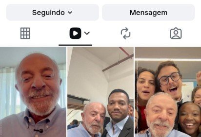 Lula com influenciadores: ele resistia a estar mais presente nas redes sociais, mas acabou convencido -  (crédito: Reprodução) -Lula com influenciadores: ele resistia a estar mais presente nas redes sociais, mas acabou convencido -  (crédito: Reprodução)