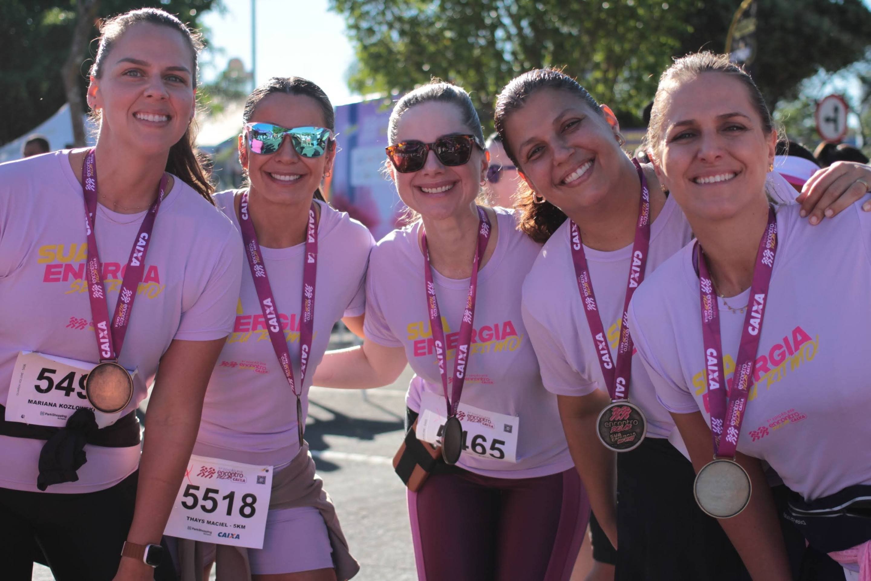 Encontro Delas Caixa chega à 6ª edição em Brasília com corrida e caminhada exclusivas para mulheres