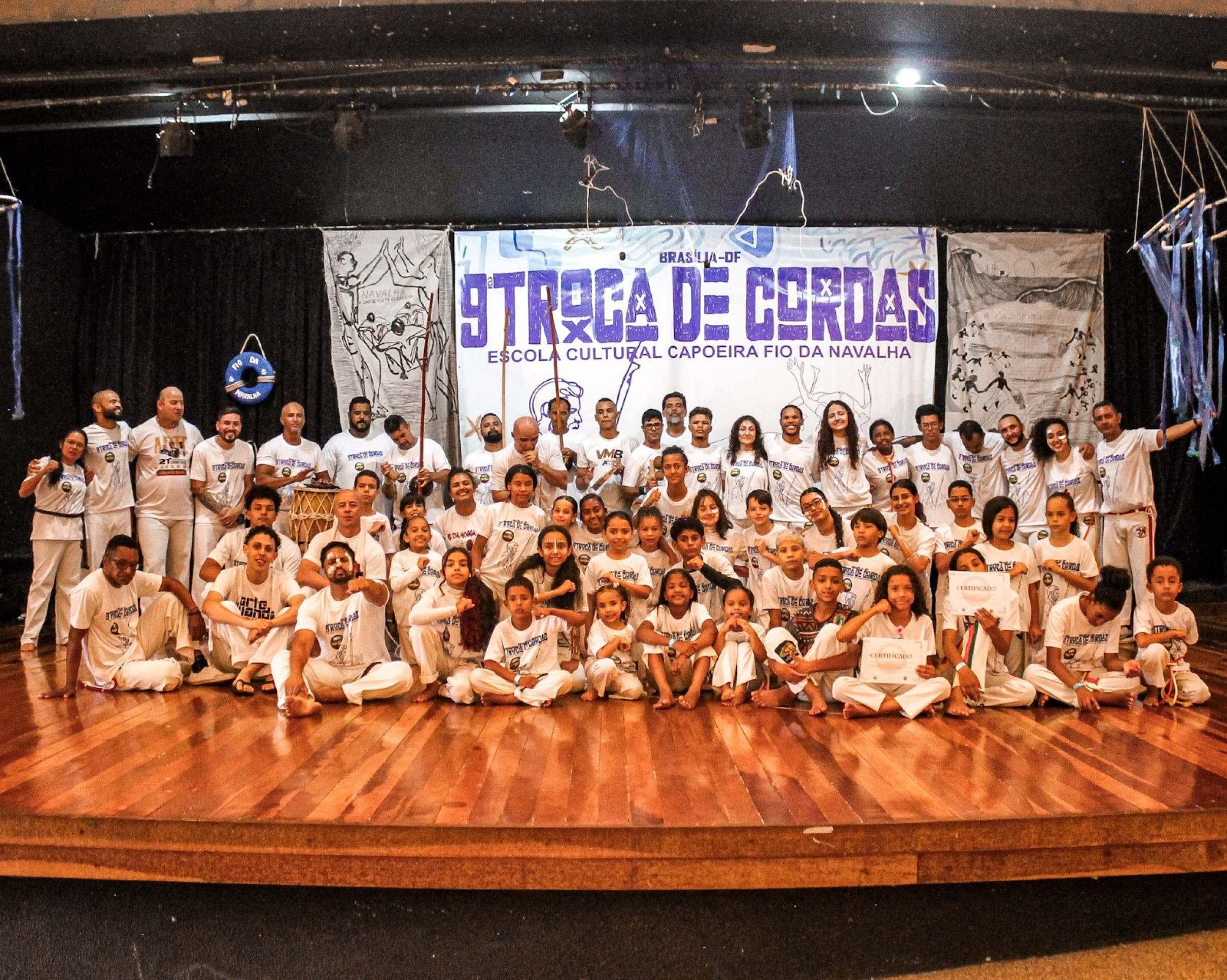 Encontro Nacional de Capoeira reúne mestres de vários estados em Samambaia