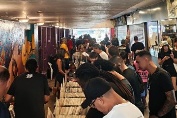Feira de Vinil reúne amantes dos discos -  (crédito: Carlos Monteiro/Divulgação)
