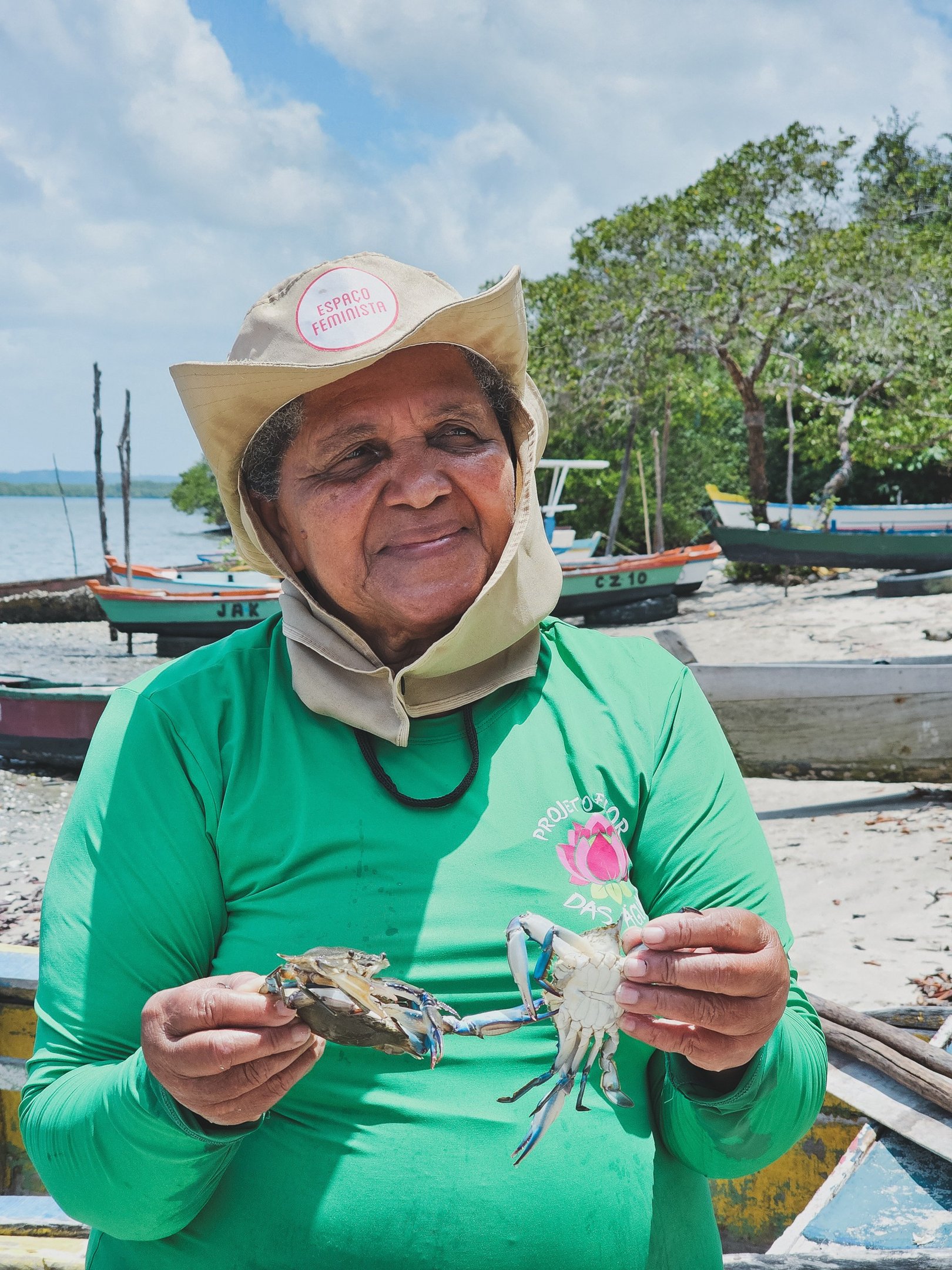 Joana Mousinho, 70 anos, moradora de Itapissuma (PE)