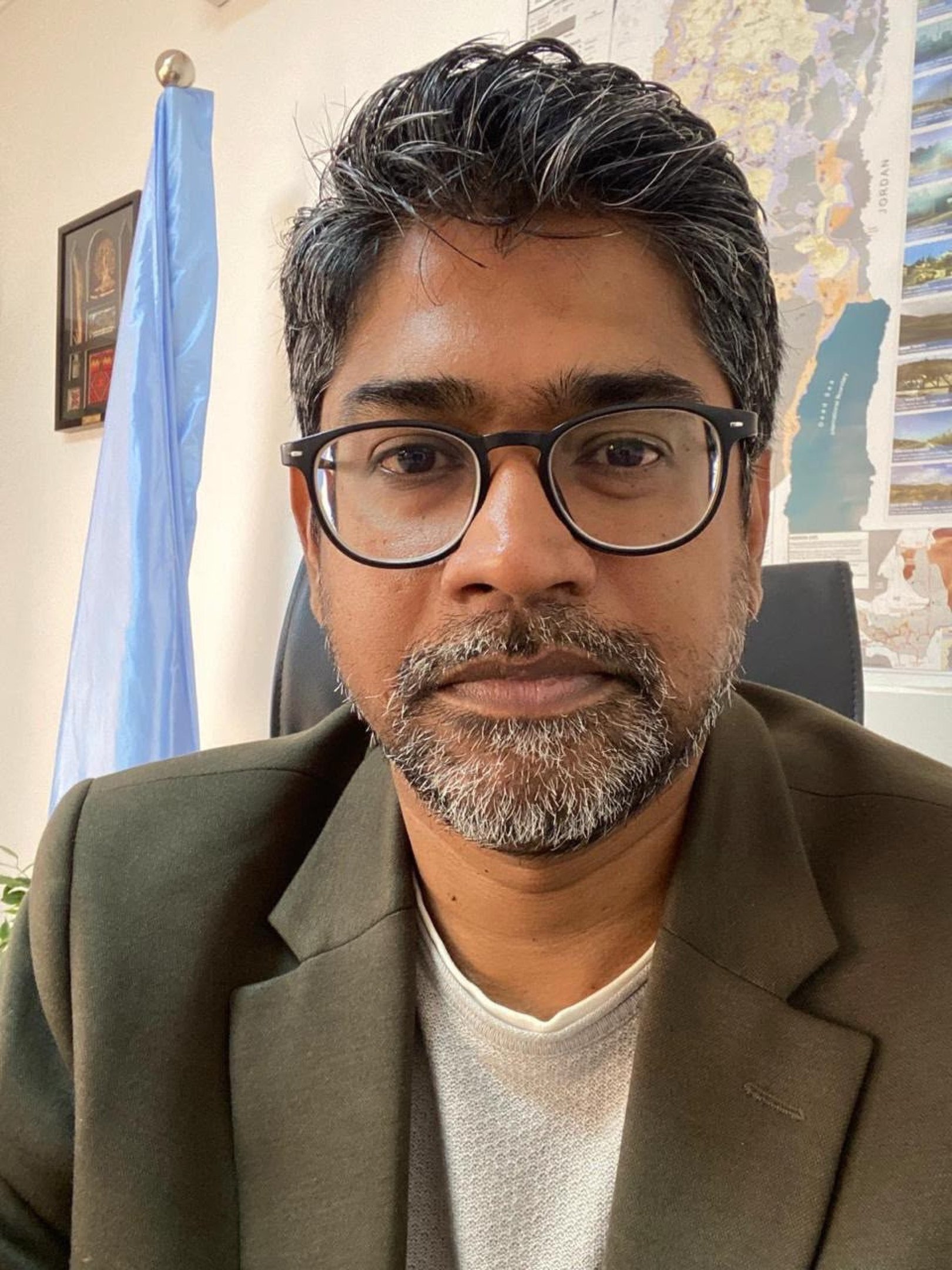 Ajith Sunghay, representante do Escritório das Nações Unidas do Alto Comissariado para Direitos Humanos nos Territórios Ocupados