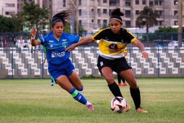 Em duelo válido pela terceira rodada, Cresspom e Minas empataram por 1 x 1 - (crédito: Diller Abreu/FFDF) Em duelo válido pela terceira rodada, Cresspom e Minas empataram por 1 x 1 - (crédito: Diller Abreu/FFDF)