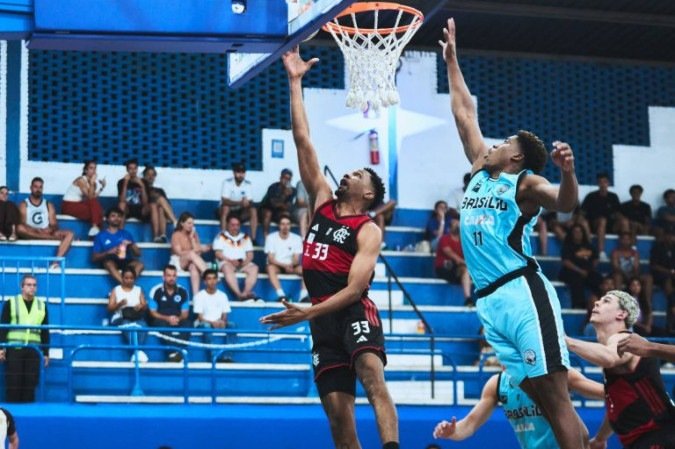 Brasília 73 x 78 Flamengo. Torneio de Abertura NBB - (crédito: LNB/Divulgação) Brasília 73 x 78 Flamengo. Torneio de Abertura NBB - (crédito: LNB/Divulgação)