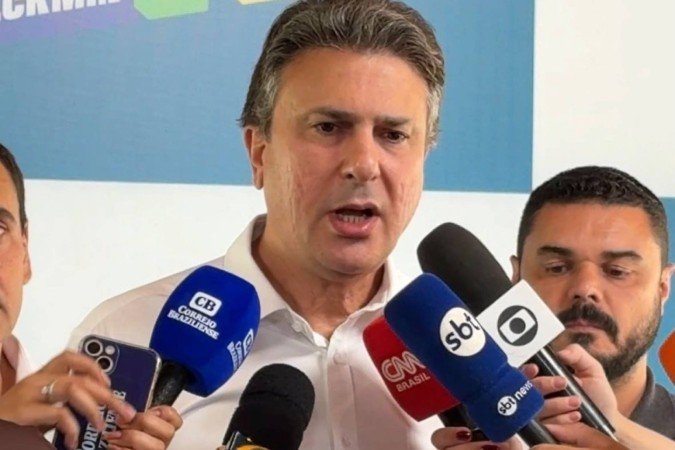 Camilo Santana em coletiva na sede do PT em Brasília (10/10/2026) - (crédito: Guilherme Cavalcanti/D.A/CB) Camilo Santana em coletiva na sede do PT em Brasília (10/10/2026) - (crédito: Guilherme Cavalcanti/D.A/CB)