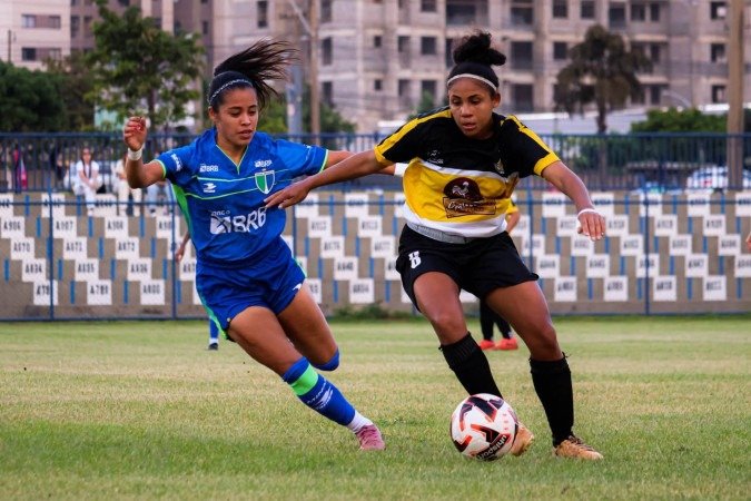 Em duelo válido pela terceira rodada, Cresspom e Minas empataram por 1 x 1 - (crédito: Diller Abreu/FFDF) Em duelo válido pela terceira rodada, Cresspom e Minas empataram por 1 x 1 - (crédito: Diller Abreu/FFDF)