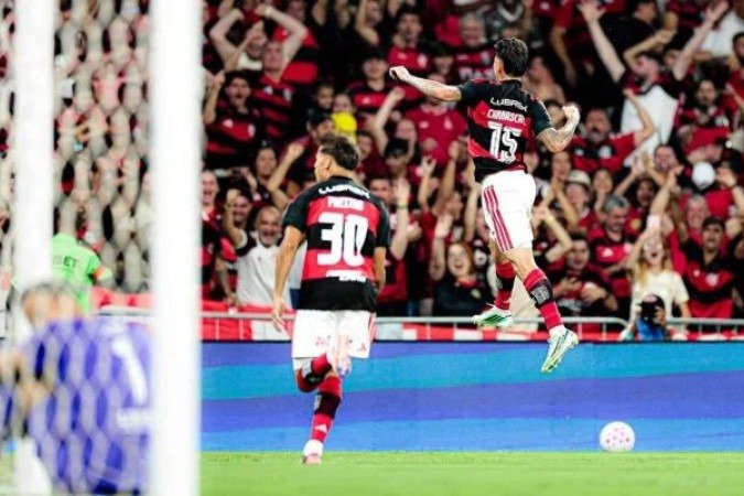 Flamengo venceu o Fluminense por 1 a 0 - (crédito: Foto: Gilvan de Souza/Flamengo) Flamengo venceu o Fluminense por 1 a 0 - (crédito: Foto: Gilvan de Souza/Flamengo)