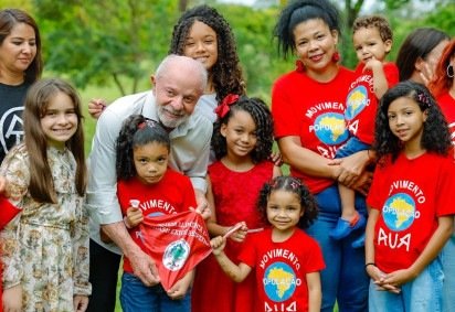 Presidente da República, Luiz Inácio Lula da Silva, durante Missa em homenagem a Nossa Senhora Aparecida, realizada na Capela do Palácio da Alvorada, em Brasília - DF. -  (crédito:  Ricardo Stuckert) -Presidente da República, Luiz Inácio Lula da Silva, durante Missa em homenagem a Nossa Senhora Aparecida, realizada na Capela do Palácio da Alvorada, em Brasília - DF. -  (crédito:  Ricardo Stuckert)