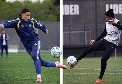 Retrospecto dimensiona a missão: cruzmaltino jamais venceu os argentinos em duelos da Conmebol. Foram duas derrotas e dois empates -  (crédito: Divulgação/Boca Juniors e Matheus Lima/Vasco) -Retrospecto dimensiona a missão: cruzmaltino jamais venceu os argentinos em duelos da Conmebol. Foram duas derrotas e dois empates -  (crédito: Divulgação/Boca Juniors e Matheus Lima/Vasco)