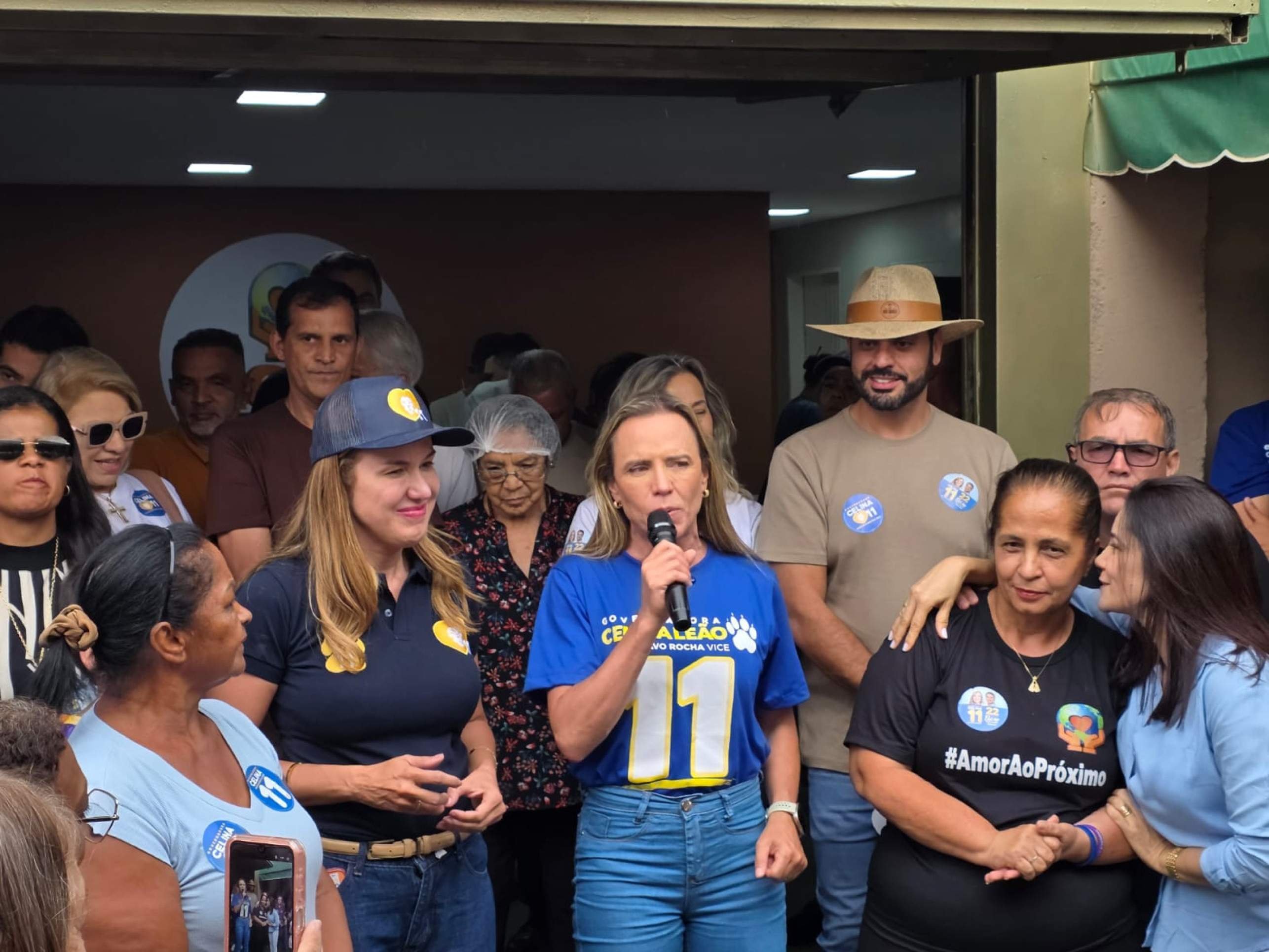 Celina planeja ampliar creches e ações de proteção às mulheres
