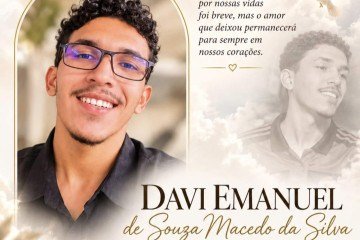 Davi Emanuel morreu afogado no lago, na última segunda - (crédito: Material cedido ao Correio) Davi Emanuel morreu afogado no lago, na última segunda - (crédito: Material cedido ao Correio)