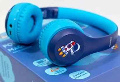 Polyvox aposta em fones com volume limitado e karaokê para crianças -  (crédito: TMJBrazil) -Polyvox aposta em fones com volume limitado e karaokê para crianças -  (crédito: TMJBrazil)