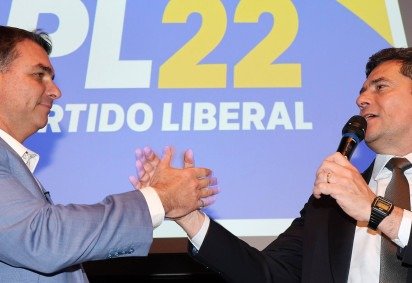 Sergio Moro vai se reunir com prefeitos e lideran&ccedil;as pol&iacute;ticas para declarar apoio a Fl&aacute;vio Bolsonaro -  (crédito: Beto Barata/PL) -Sergio Moro vai se reunir com prefeitos e lideran&ccedil;as pol&iacute;ticas para declarar apoio a Fl&aacute;vio Bolsonaro -  (crédito: Beto Barata/PL)