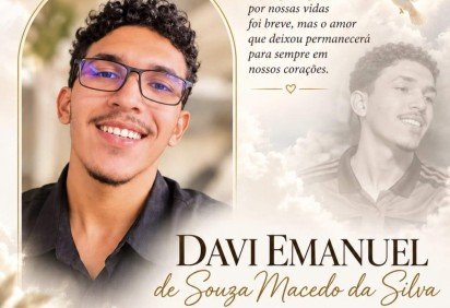 Davi Emanuel morreu afogado no Lago na última segunda -  (crédito: Material cedido ao Correio) -Davi Emanuel morreu afogado no Lago na última segunda -  (crédito: Material cedido ao Correio)